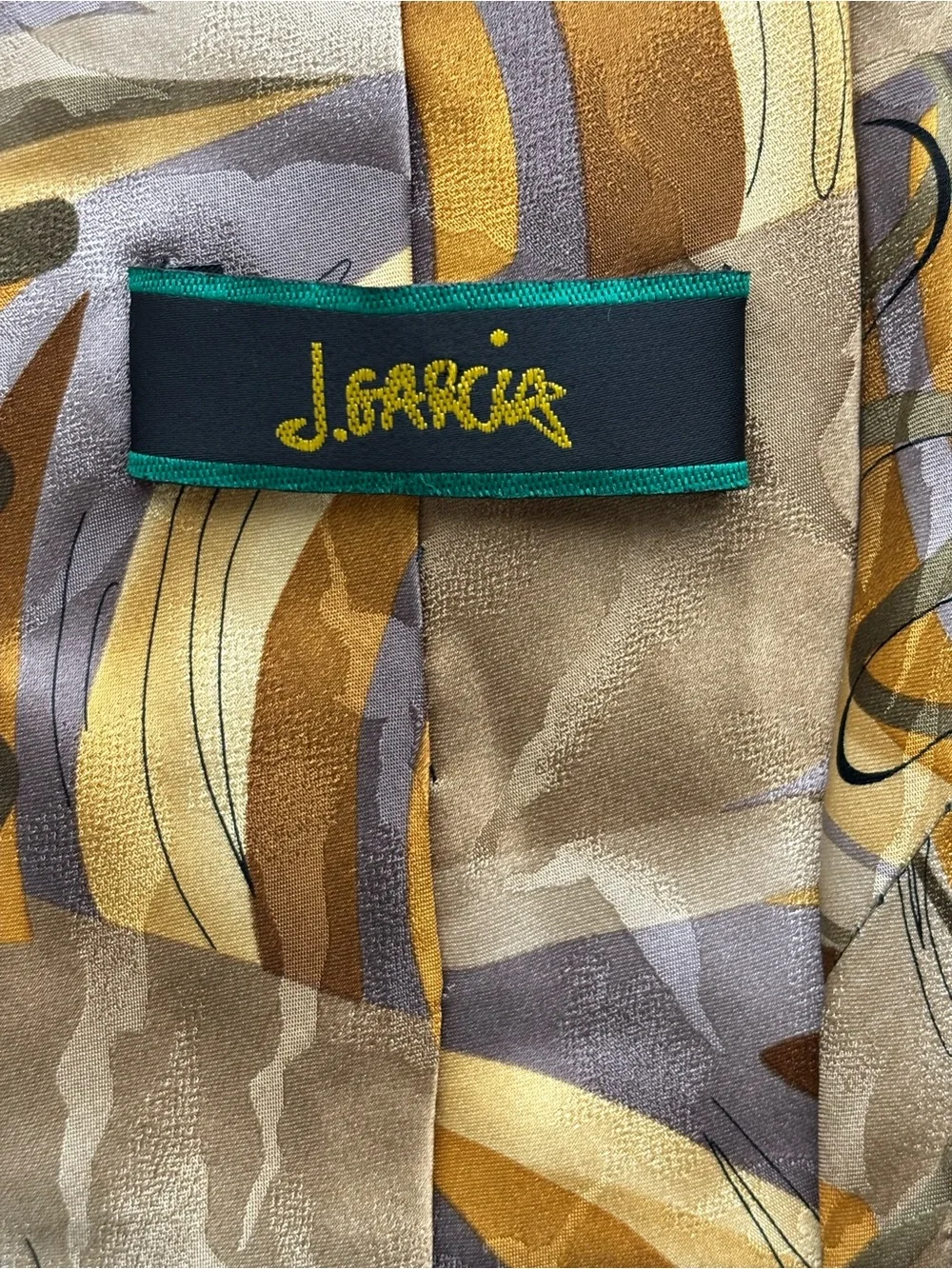 Vintage 2003 Jerry Garcia Tie 100% Silk Cyclops Rock Thirty Five
